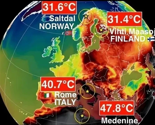 Warum ist Europa so heiß?